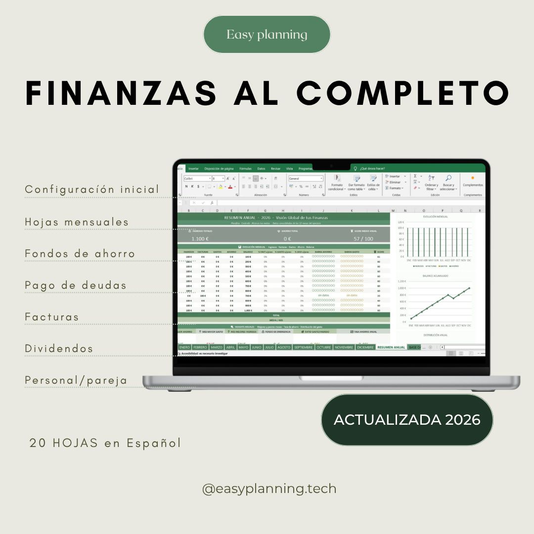 Seguimiento de metas de ahorro con progreso visual